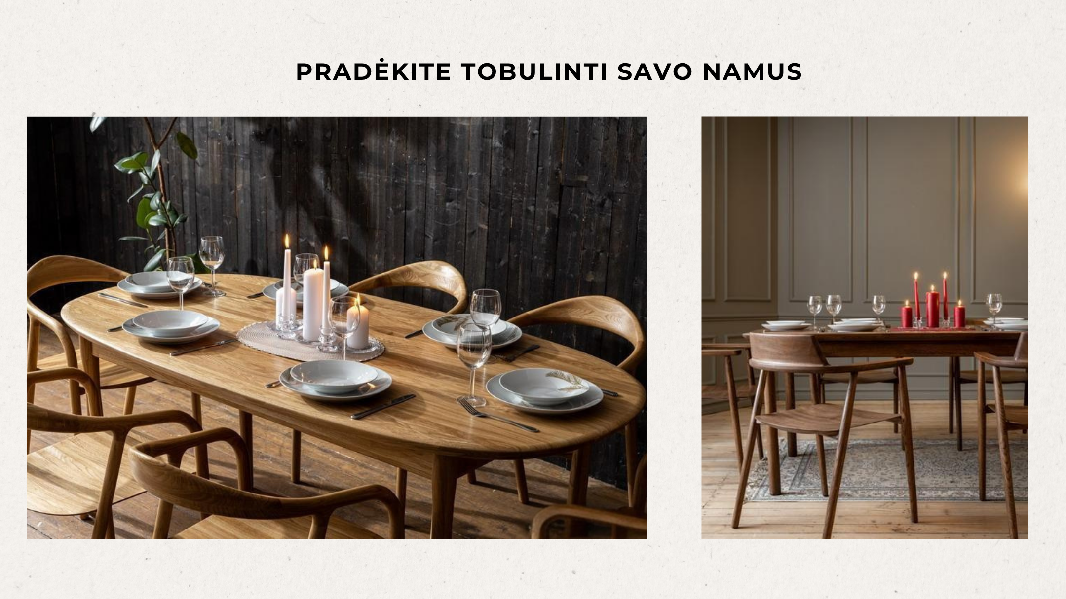 Ąžuolo masyvo baldai pirkti Lietuva